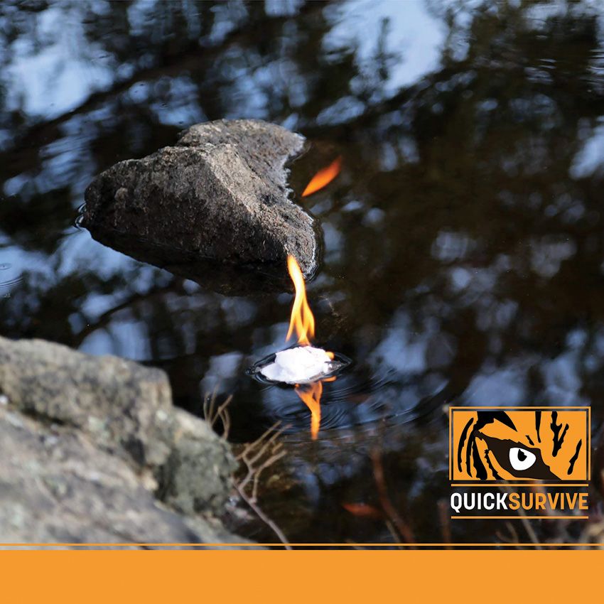 QuickSurvive - Fire Starter - 12 Pack