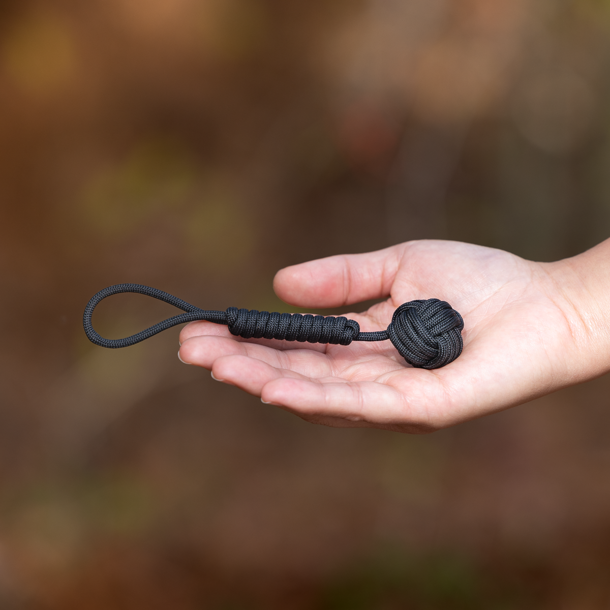 Weighted Paracord Utility Keychain
