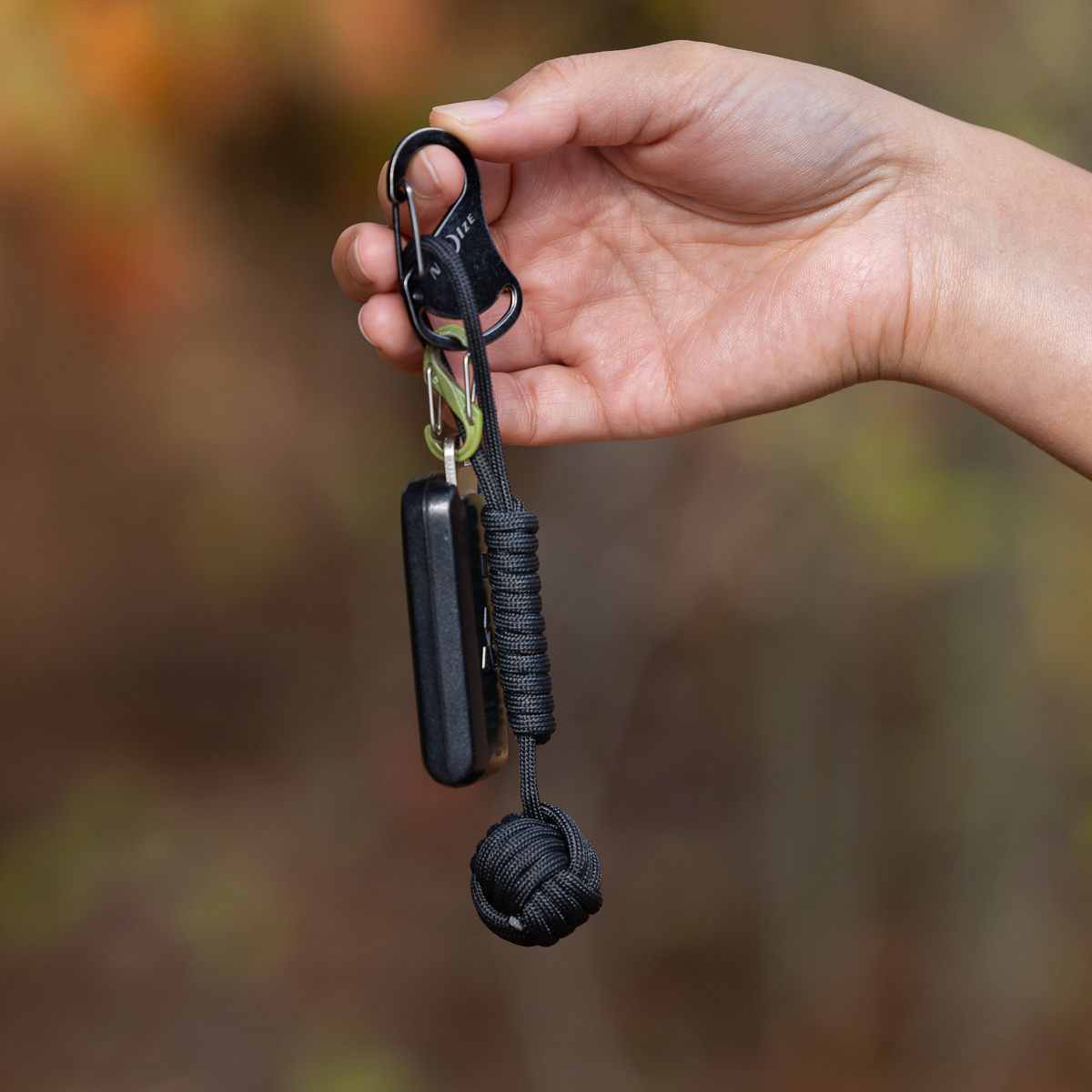Weighted Paracord Utility Keychain