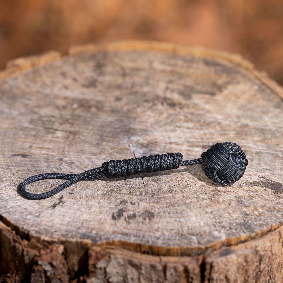Weighted Paracord Utility Keychain